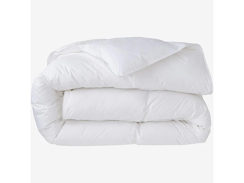 Habitat - Couette tempérée en synthétique - 250 g/m² - 260 x 240 cm - Esprit duvet