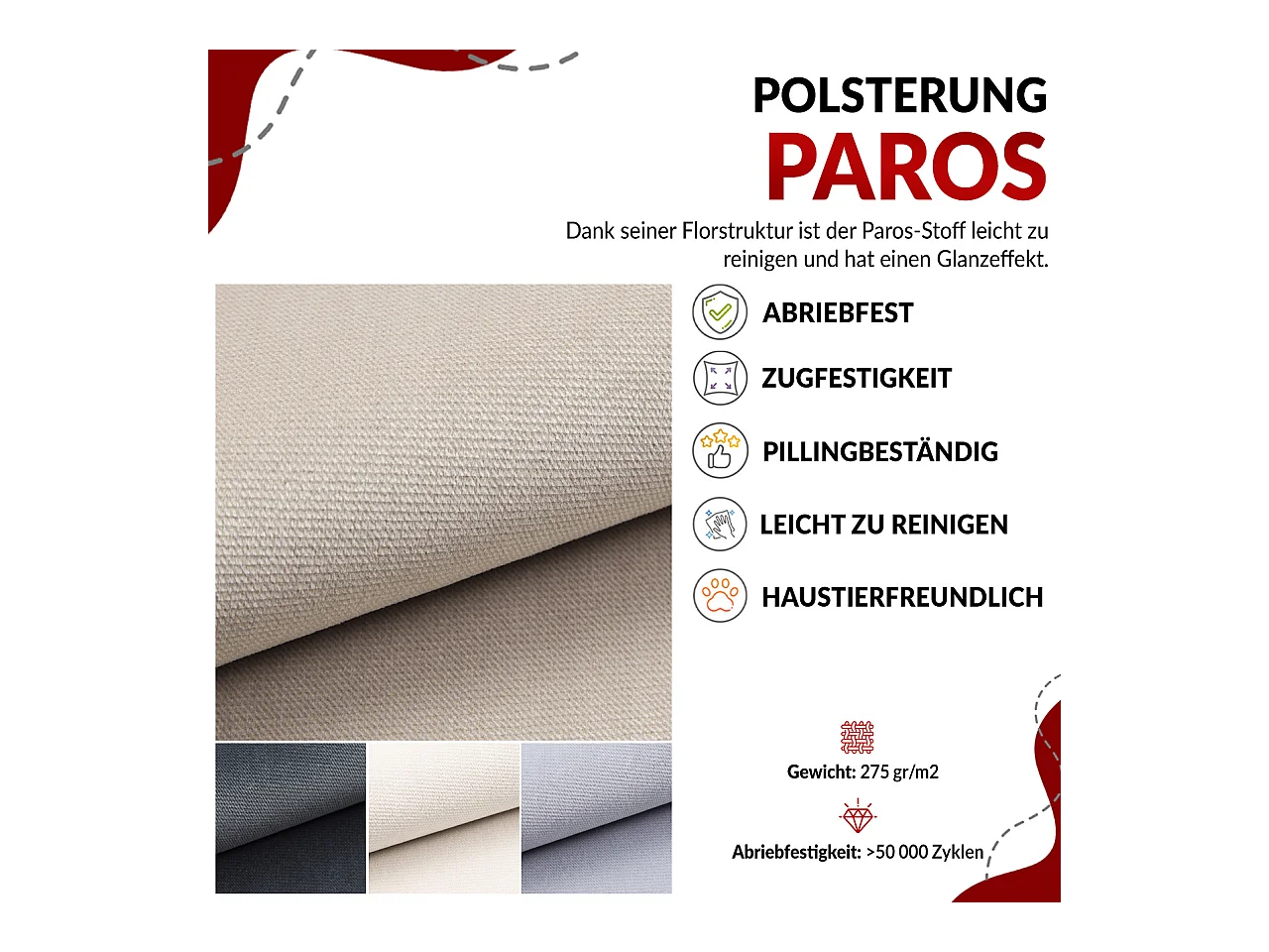 Ecksofa PETER U - schlaffunktion und Bettkästen, verstellbare Kopfstützen - Dunkelgrau Velvet