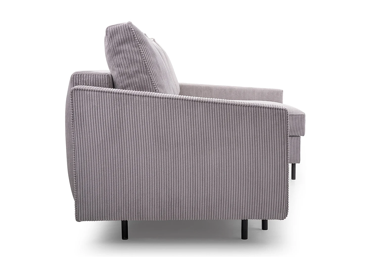 Ecksofa, ROBIN LINCOLN, Freistehend, Mit Schlaffunktion, Bettkasten Und Hochwertigem LINCOLN Stoff, Maße: 220x137x110 cm, RECHTS