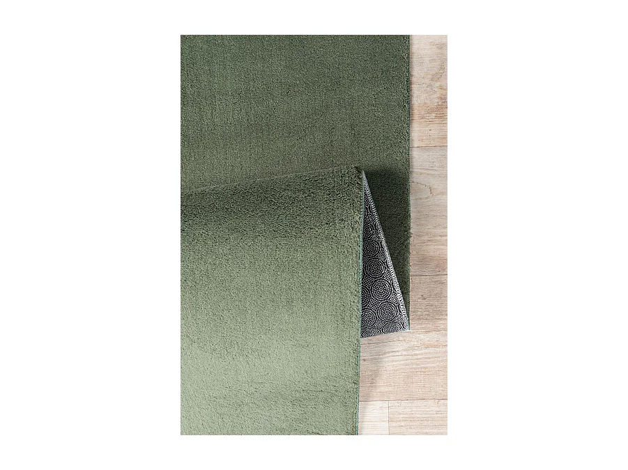 Tapete pelo curto lavável antiderrapante - Floresta - 160 x 220 cm - RELAX