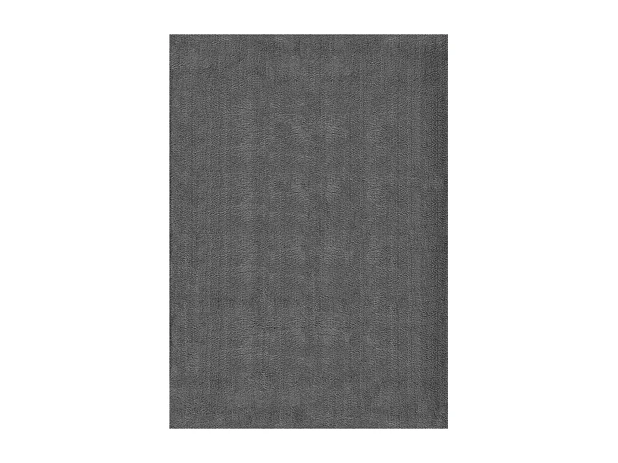 Teppich Kurzflor Waschbar Anti-Rutsch - Anthrazit - 80 x 300 cm - RELAX