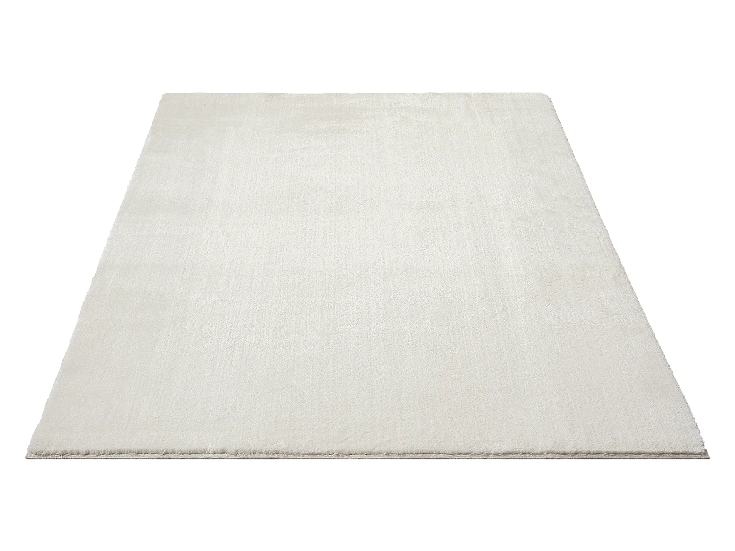 Tapis uni antidérapant lavable Crème - 200 x 280 cm - RELAX