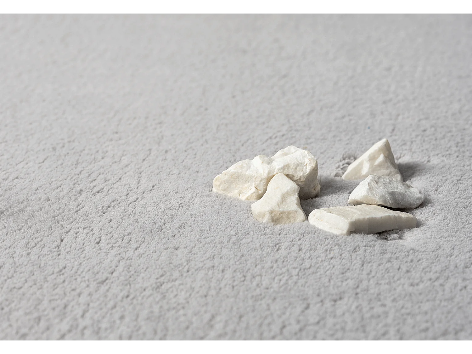 Tapis uni antidérapant lavable Gris - 140 x 200 oval cm - RELAX