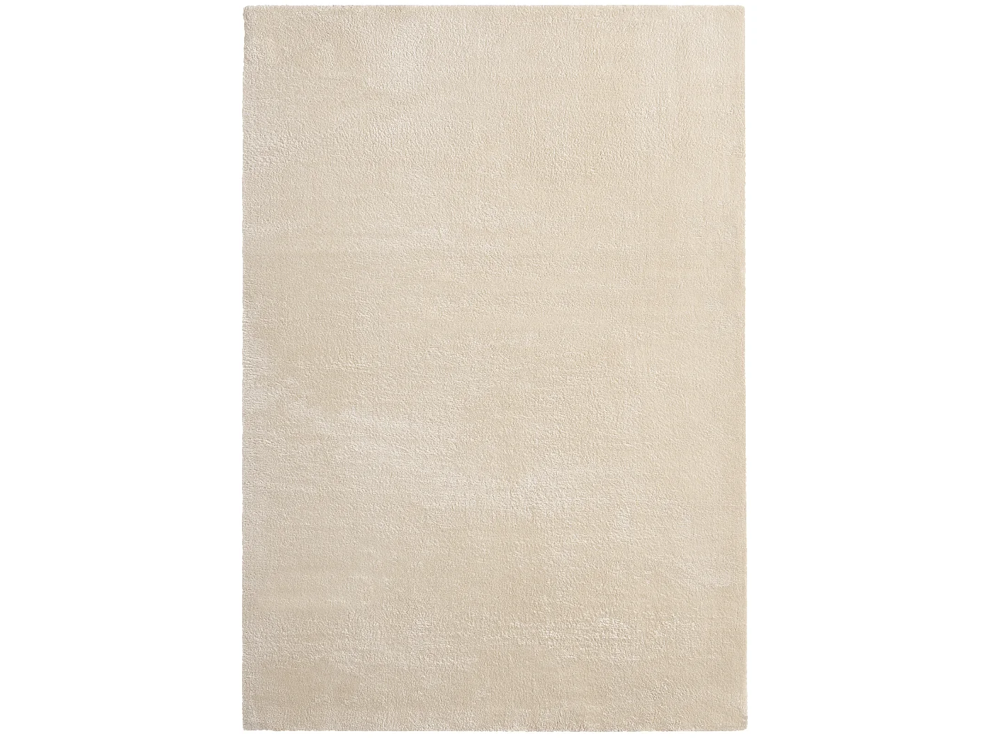 Tapis uni antidérapant lavable Beige - 80 x 150 cm - RELAX