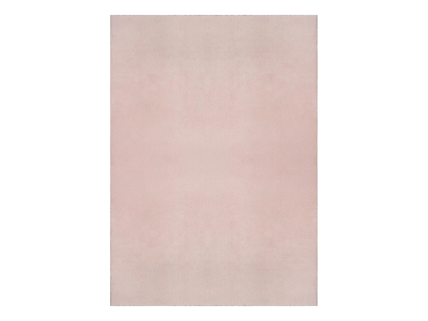 Teppich Kurzflor Waschbar Anti-Rutsch - Rosa - 60 x 110 cm - RELAX