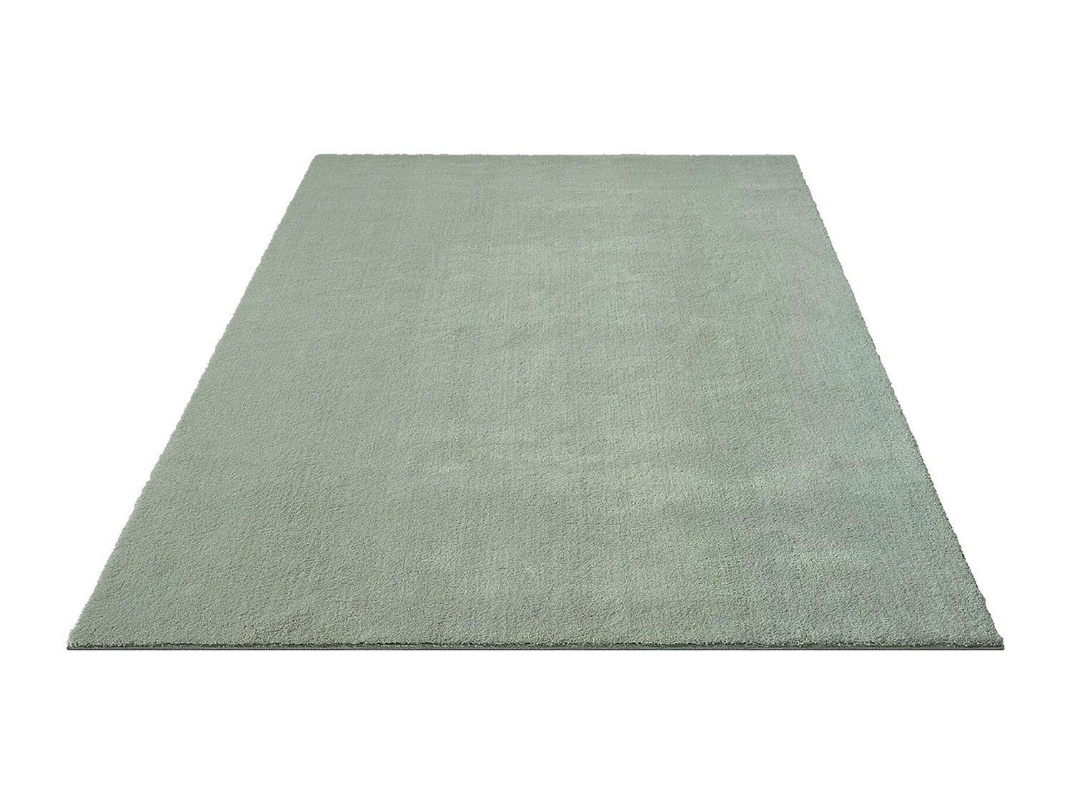 Tapis uni antidérapant lavable Vert - 160 x 220 cm - RELAX
