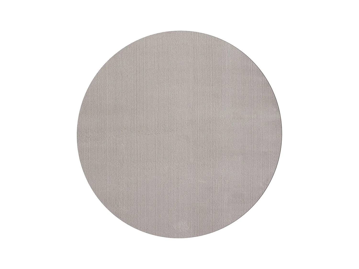 Teppich Kurzflor Waschbar Anti-Rutsch - Sand - 160 cm Rund - RELAX