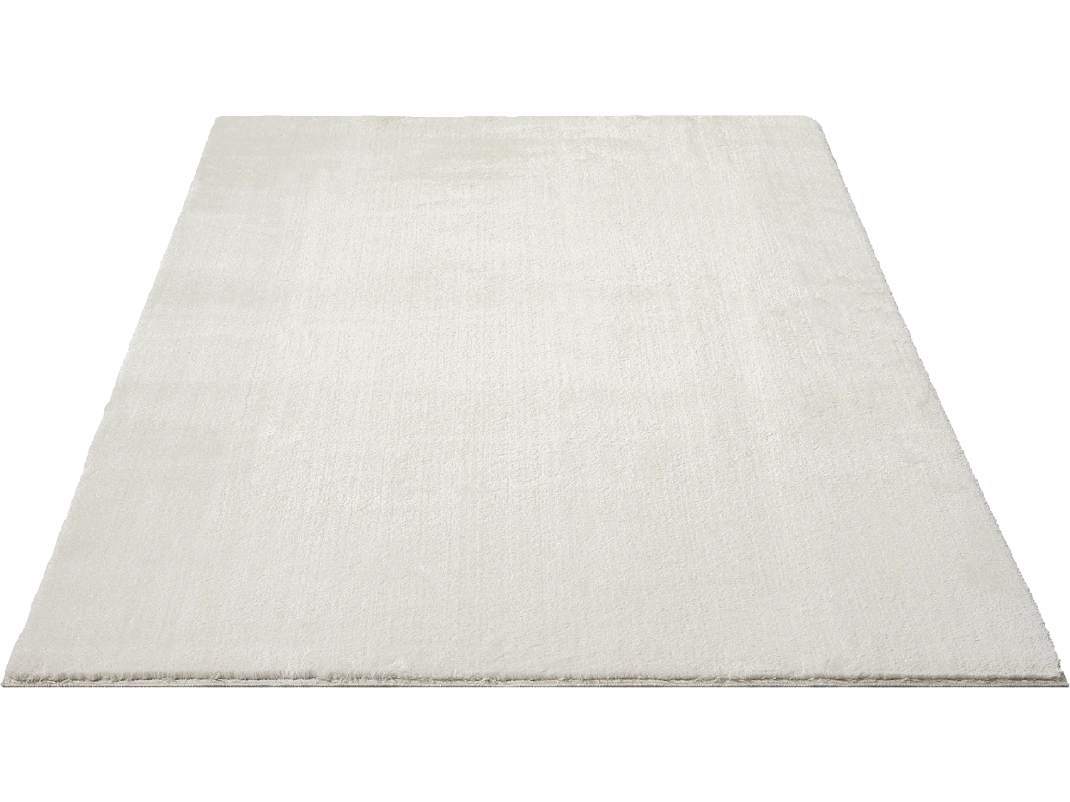 Tapis uni antidérapant lavable Crème - 160 x 220 cm - RELAX