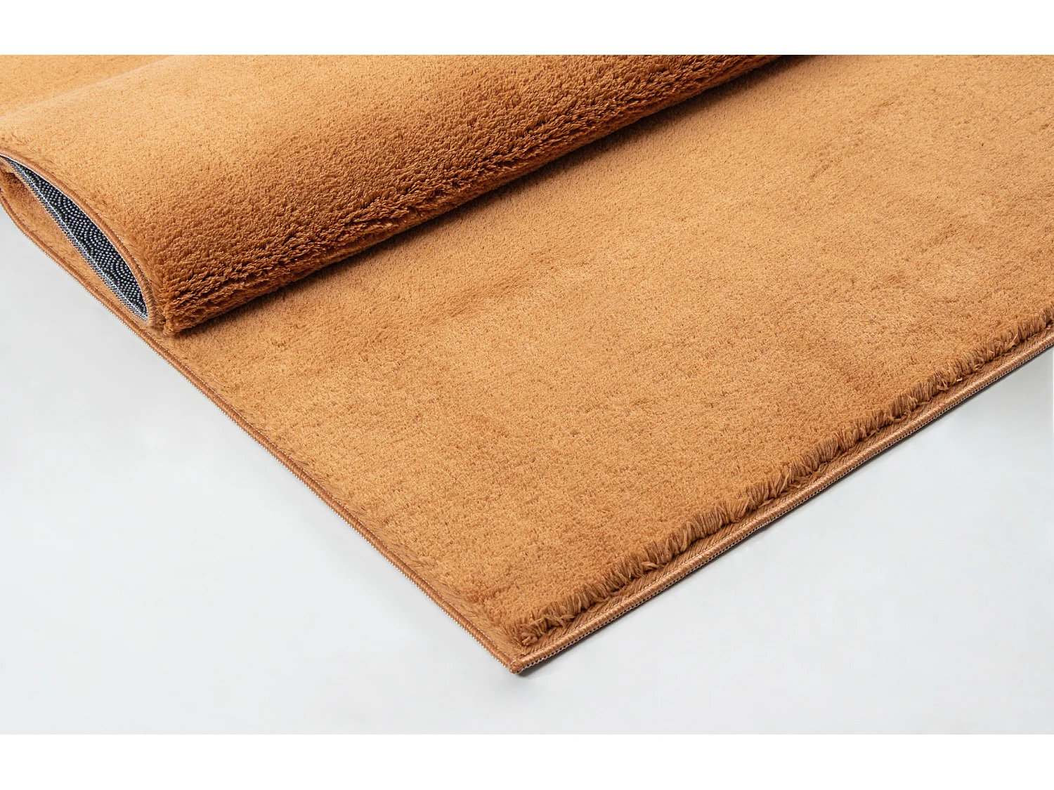 Teppich Kurzflor Waschbar Anti-Rutsch - Terra - 120 cm Rund - RELAX