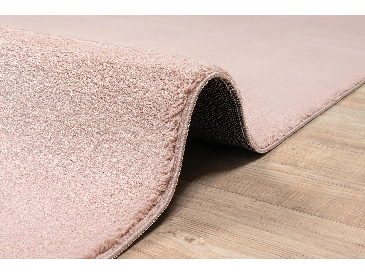 Tapis uni antidérapant lavable Blush - 240 x 340 cm - RELAX