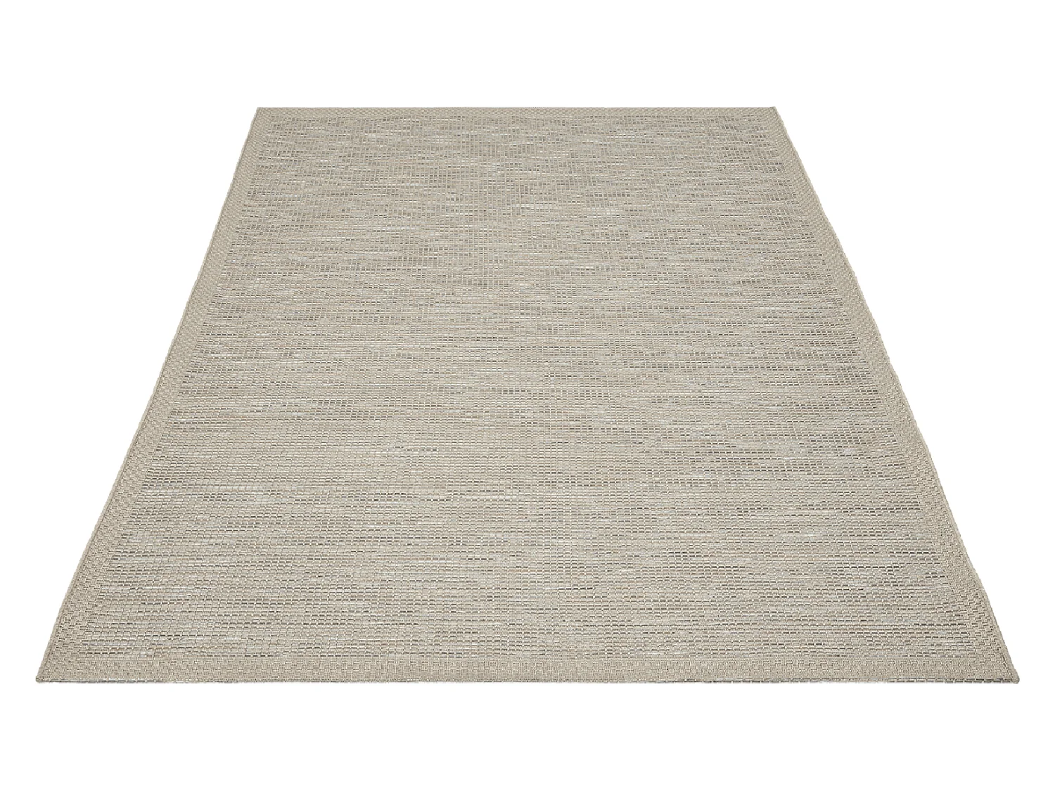 Tapijt buiten binnen modern design - Beige grijs - 67 x 180 cm - CALGARY