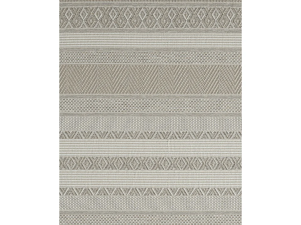 Tapis intérieur extérieur moderne - Beige - 160 x 160 cm - CALGARY