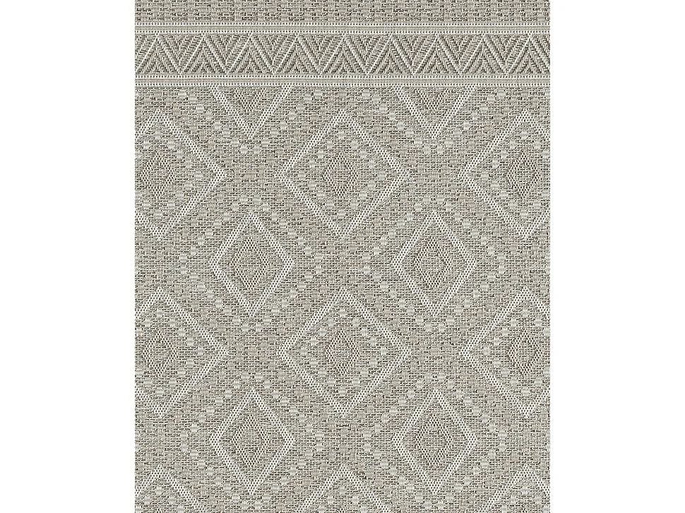 Tapijt buiten binnen modern design - Beige - 67 x 180 cm - CALGARY