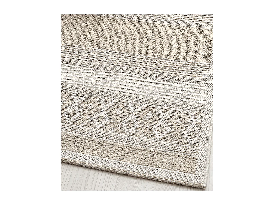 Teppich Indoor Outdoor Modern - Beige - 120 x 160 cm - CALGARY