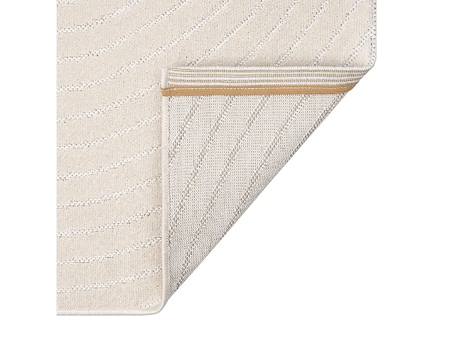 Tapijt modern design boho - Crème - 80 x 150 cm - SANTO PLUS