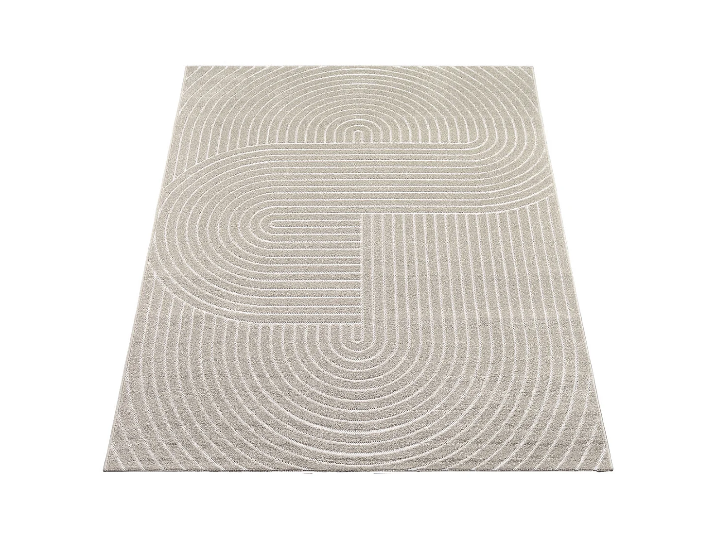 Tapijt modern design boho - Beige - 200 x 280 cm - SANTO PLUS