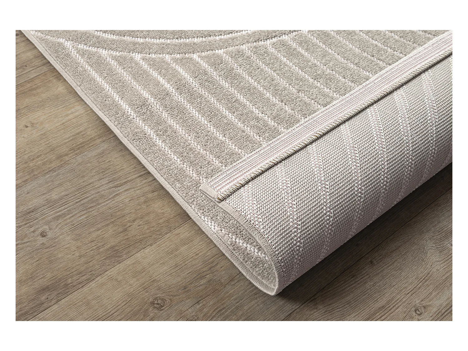 Tapijt modern design boho - Beige - 200 x 280 cm - SANTO PLUS