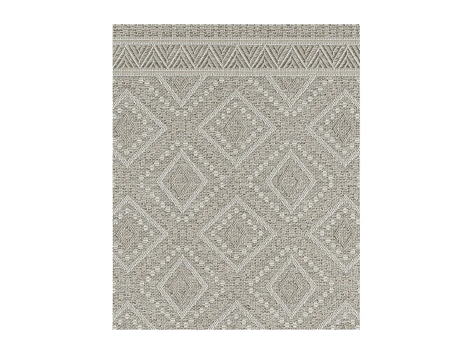 Alfombra Exterior Interior diseño moderno - Beige - 140 x 200 cm - CALGARY