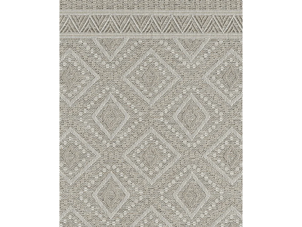 Tapete moderno para uso interno externo - Beige - 140 x 200 cm - CALGARY