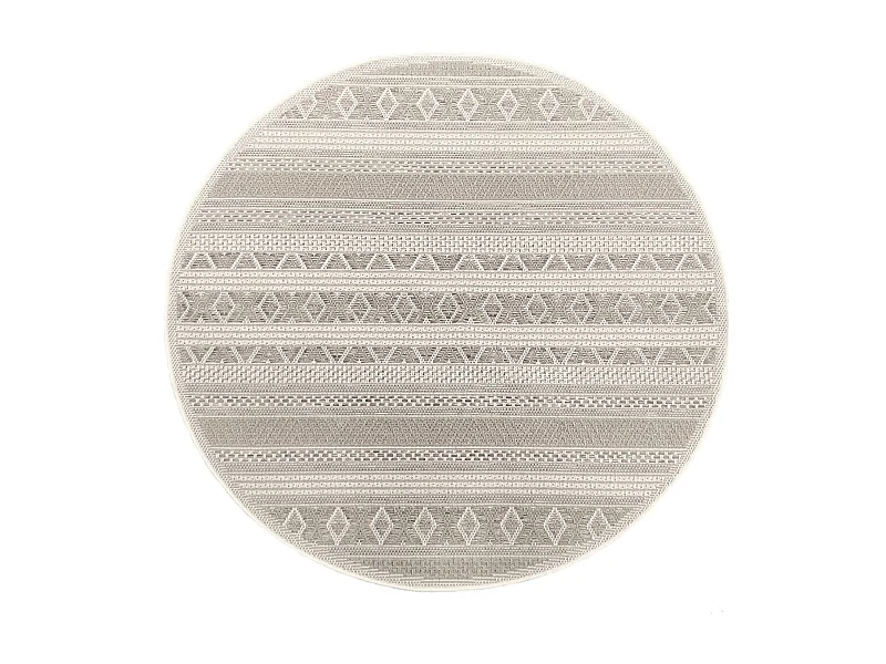 Tapijt buiten binnen modern design - Beige - 120 x 120 cm - CALGARY