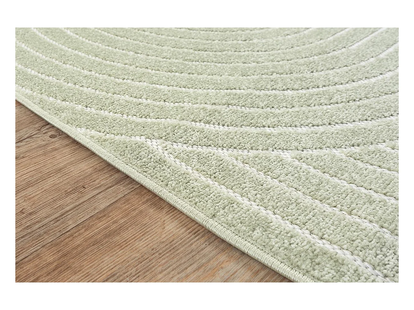 Tapete design moderno boho - Verde - 160 x 220 cm - SANTO PLUS