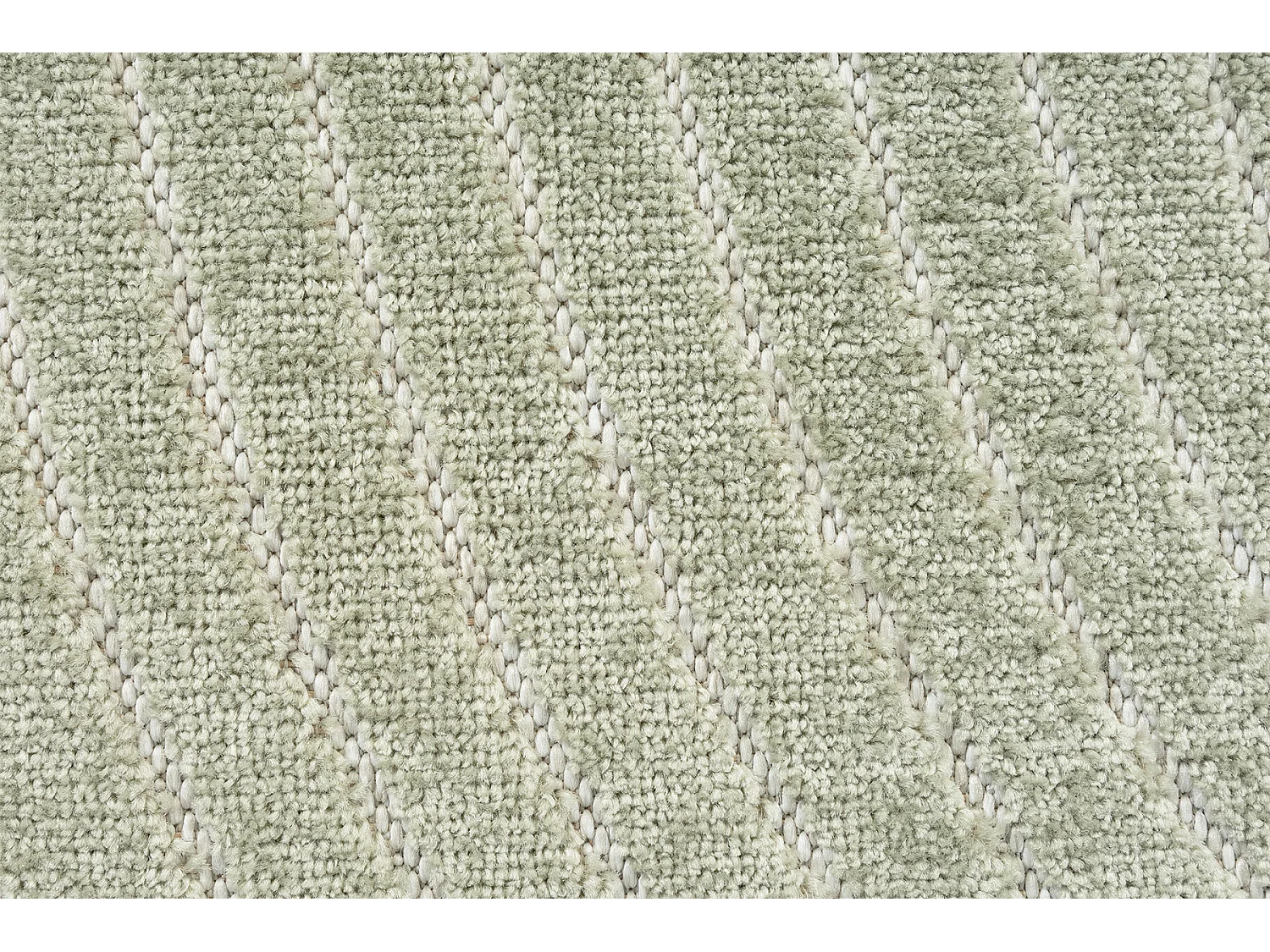 Tapijt modern design boho - Groen - 160 x 220 cm - SANTO PLUS