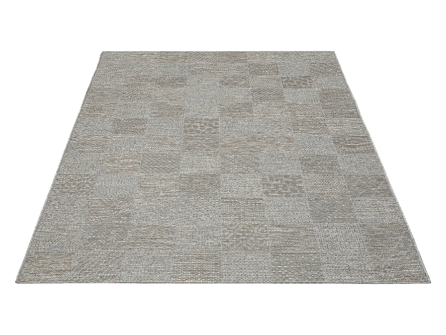 Tapijt buiten binnen modern design - Grijs Beige - 120 x 160 cm - CALGARY