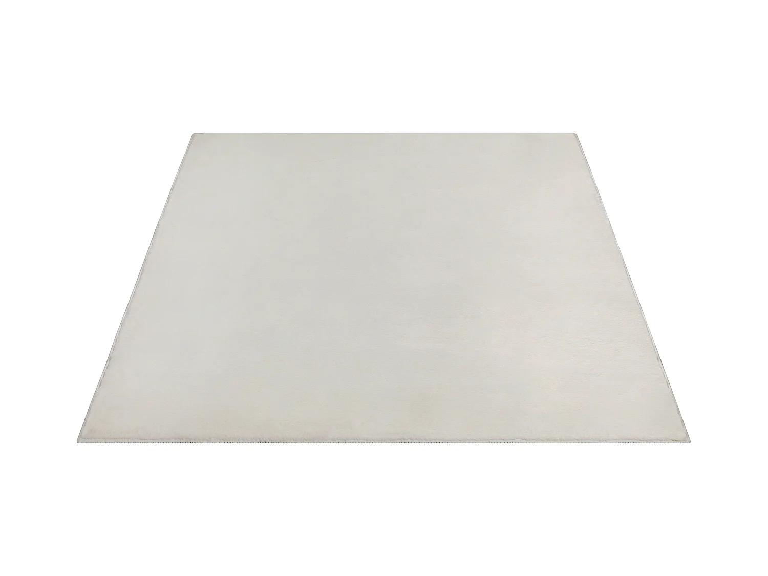 Tapis moderne fourrure chaud douillet lavable - Crème - 120 x 170 cm - COSY