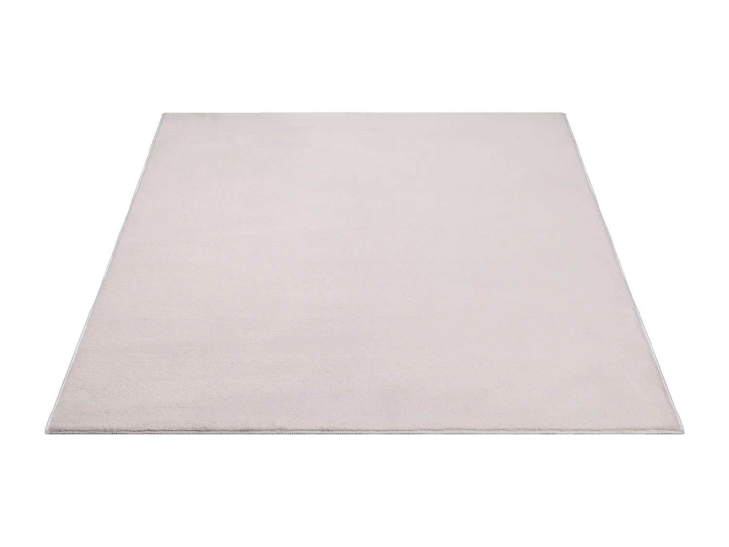 Tapis moderne fourrure chaud douillet lavable - Beige - 200 x 280 cm - COSY