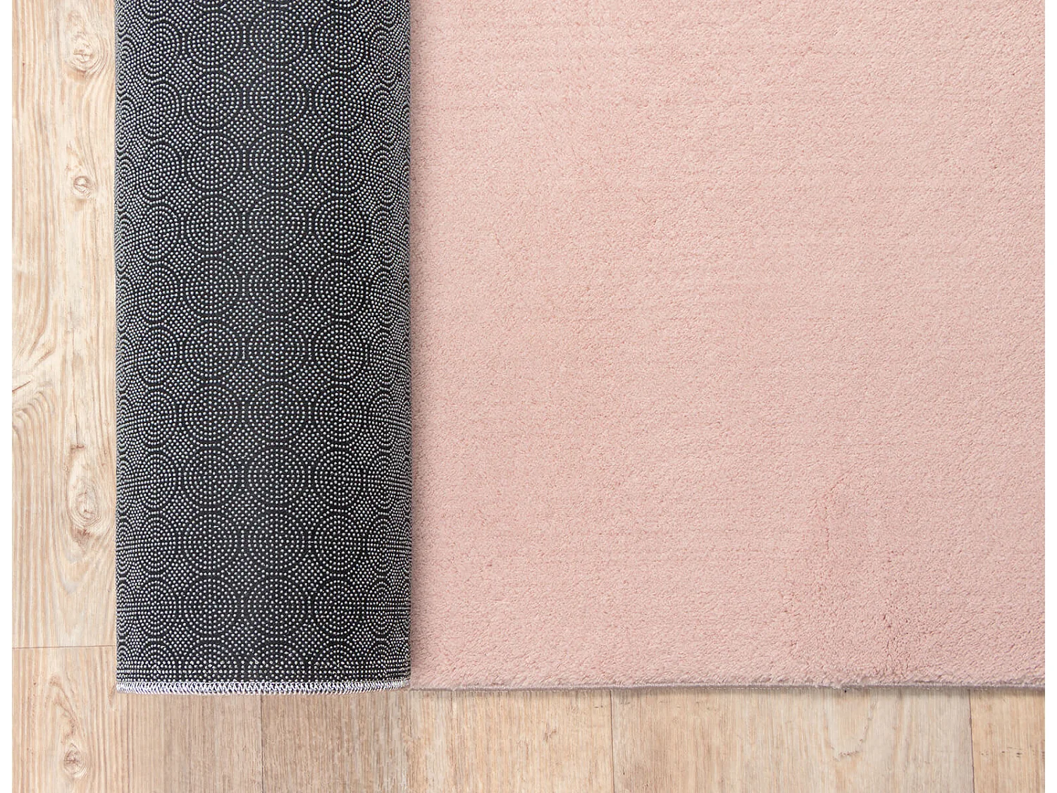 Tapis uni antidérapant lavable Blush - 140 x 200 cm - RELAX