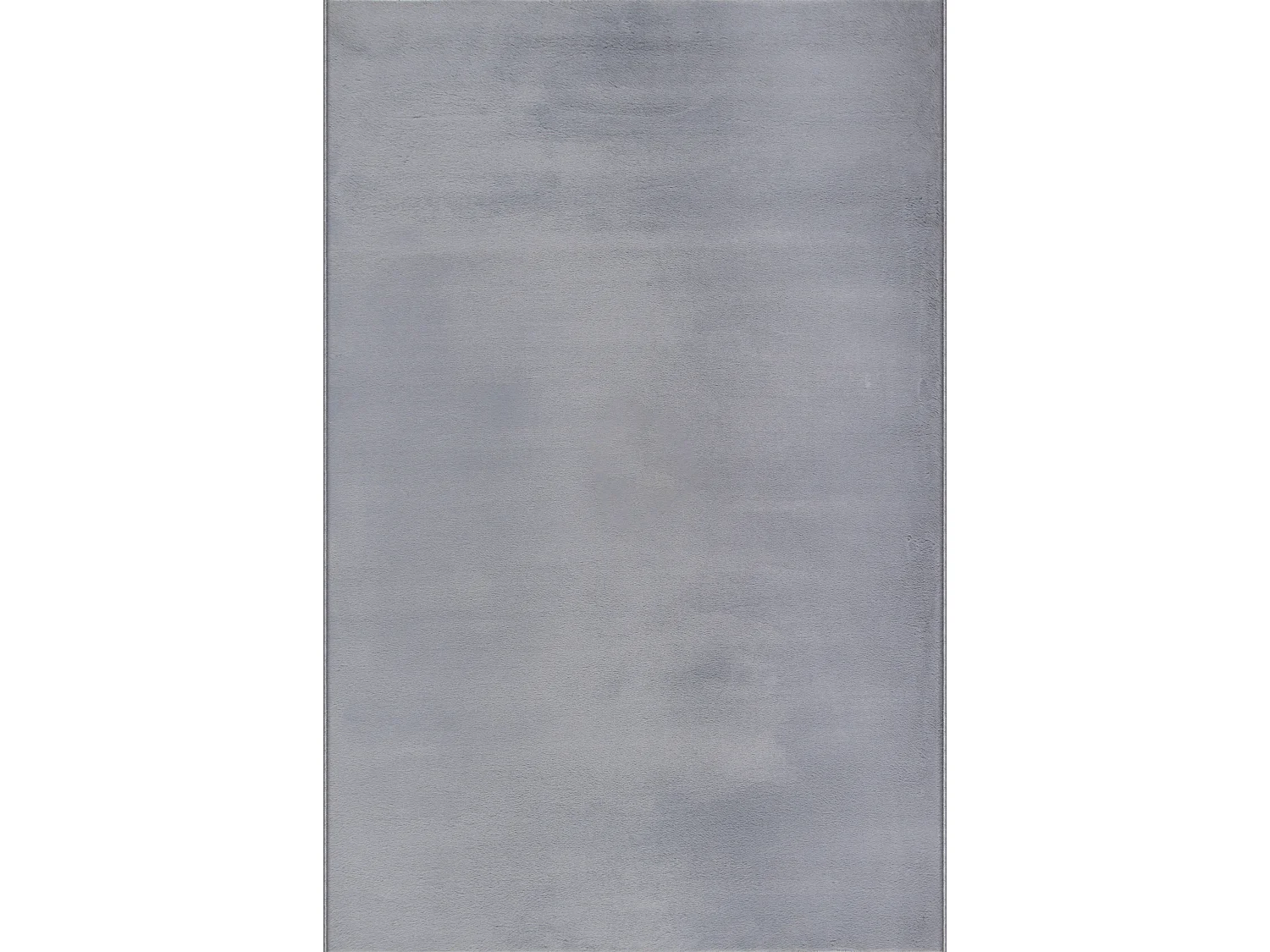 Tapis moderne fourrure chaud douillet lavable - Gris - 160 x 220 cm - COSY