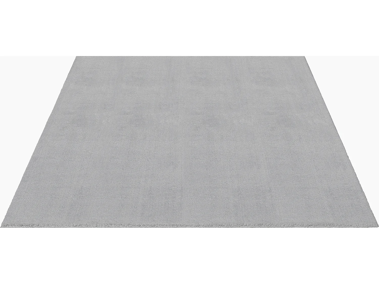 Tapis uni antidérapant lavable Gris - 80 x 150 cm - RELAX