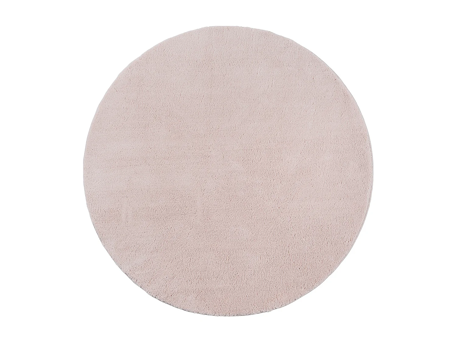 Tapis uni antidérapant lavable Blush - 120 cm Ronde - RELAX