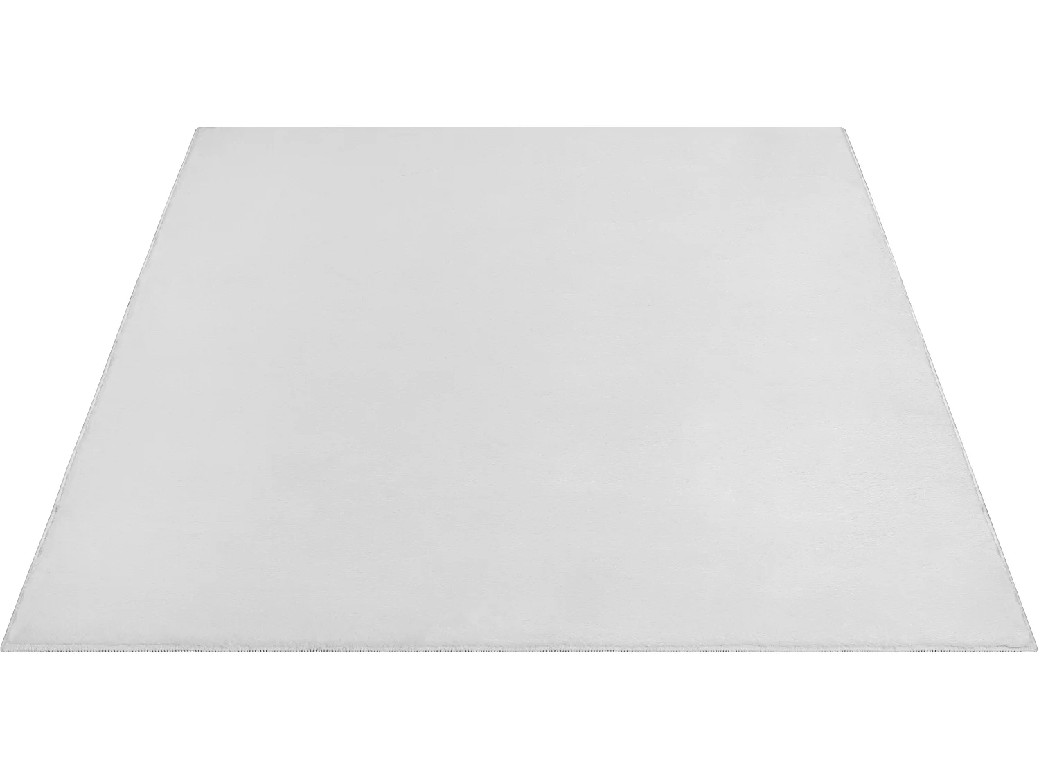Tapis moderne fourrure chaud douillet lavable - Blanc - 200 x 280 cm - COSY