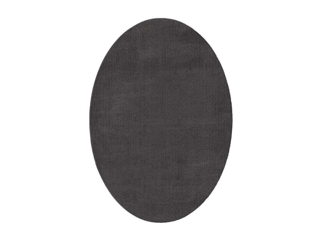 Tapis uni antidérapant lavable Anthracite - 140 x 200 cm - RELAX