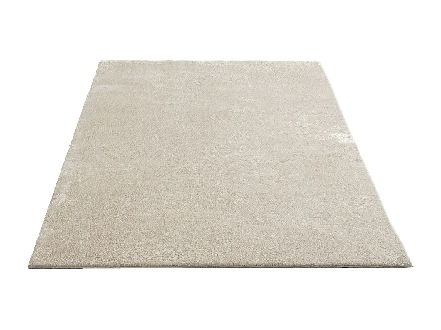 Tapis uni antidérapant lavable Beige - 80 x 300 cm - RELAX