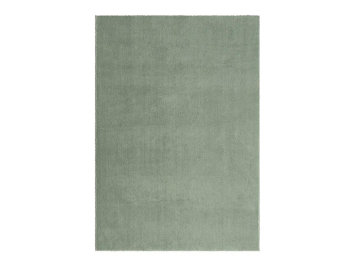 Tapete pelo curto lavável antiderrapante - Verde - 60 x 110 cm - RELAX