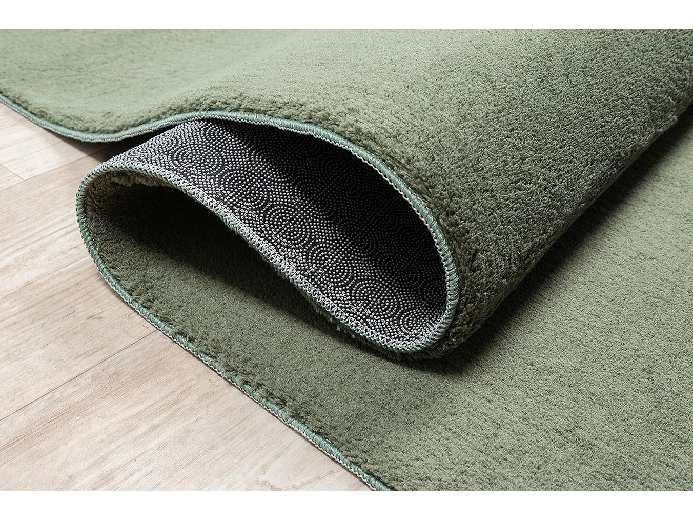 Tapis uni antidérapant lavable Forêt - 240 x 340 cm - RELAX