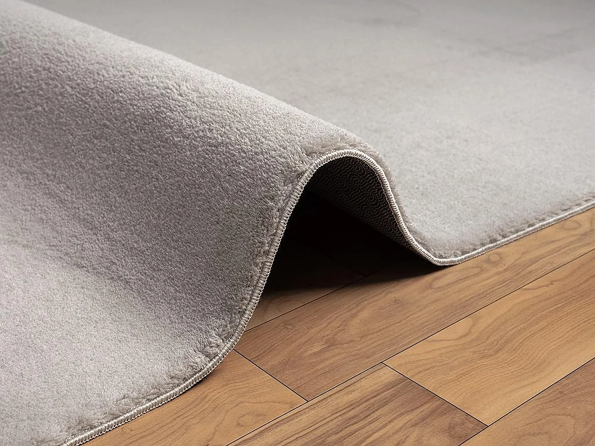 Tapis uni antidérapant lavable Sable - 80 x 150 cm - RELAX