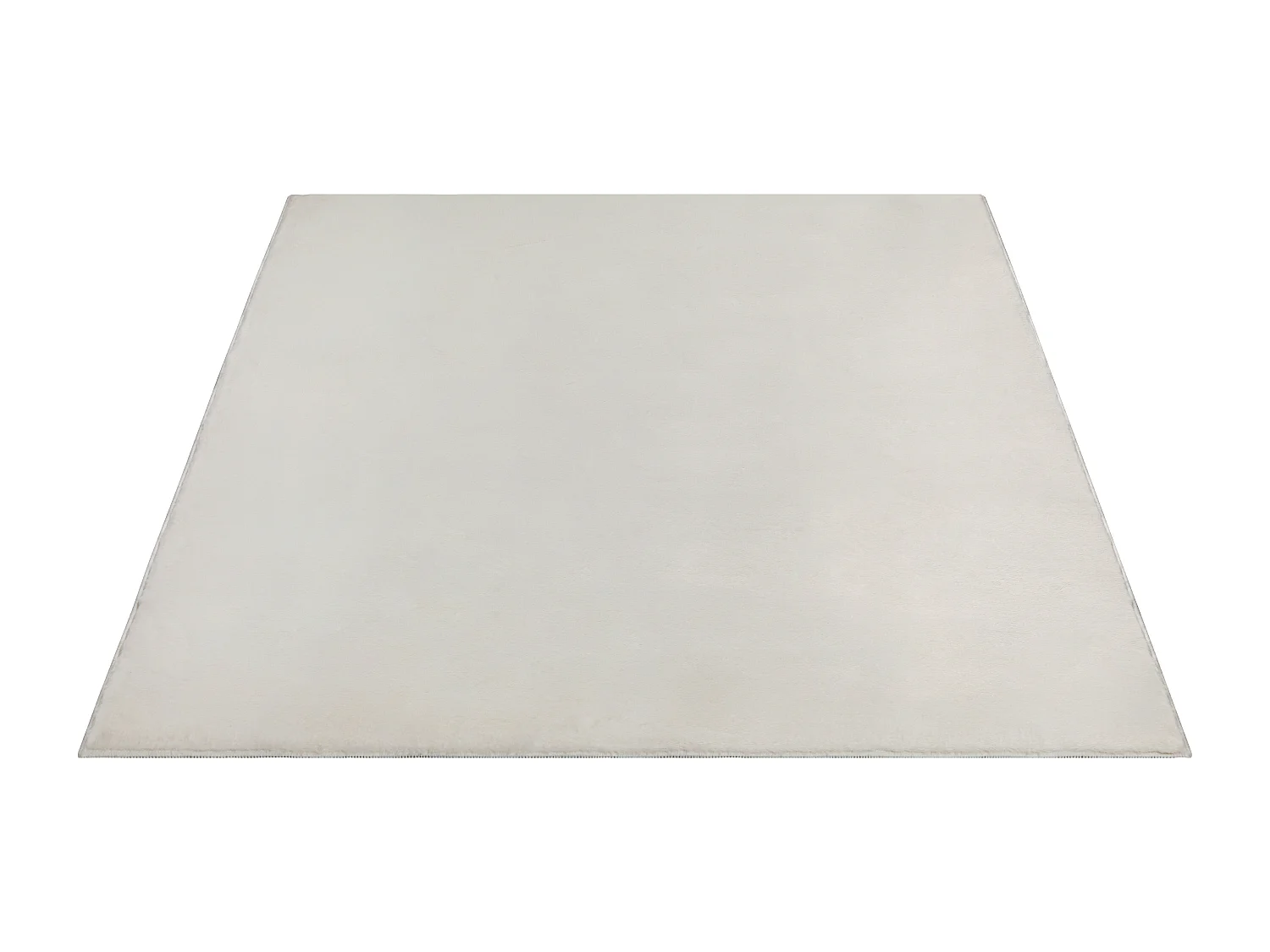 Tapis moderne fourrure chaud douillet lavable - Crème - 240 x 340 cm - COSY