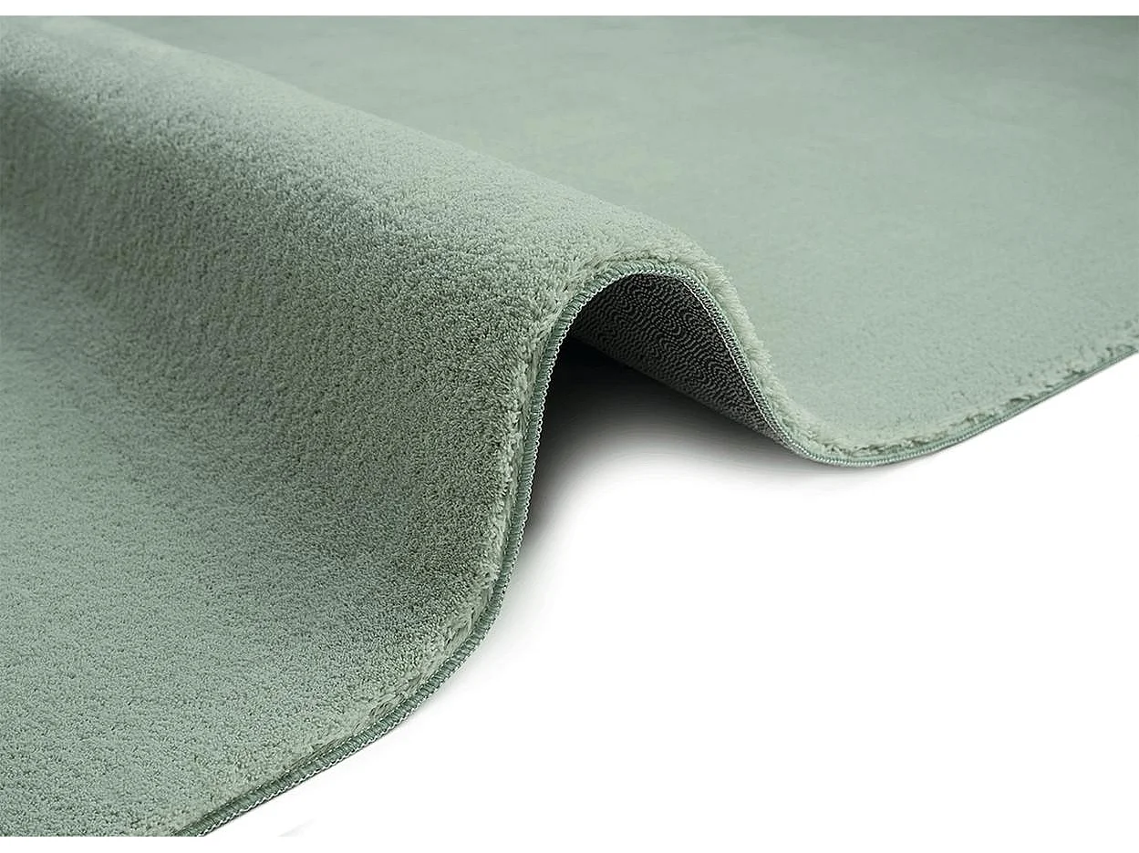 Tapis uni antidérapant lavable Vert - 300 x 400 cm - RELAX