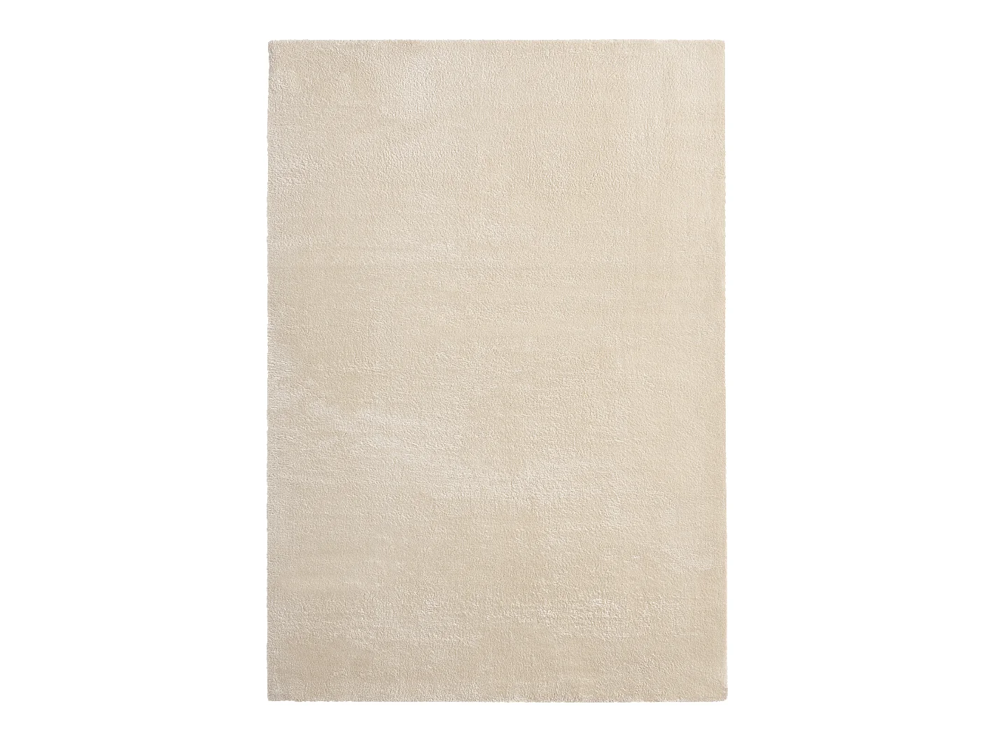 Tapis uni antidérapant lavable Beige - 120 x 160 cm - RELAX