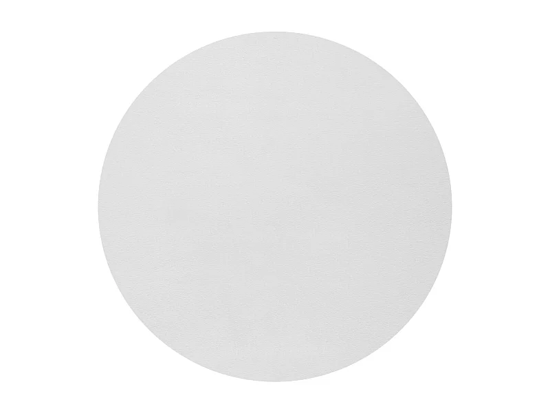 Tapis moderne fourrure chaud douillet lavable - Blanc - 200 cm Ronde - COSY