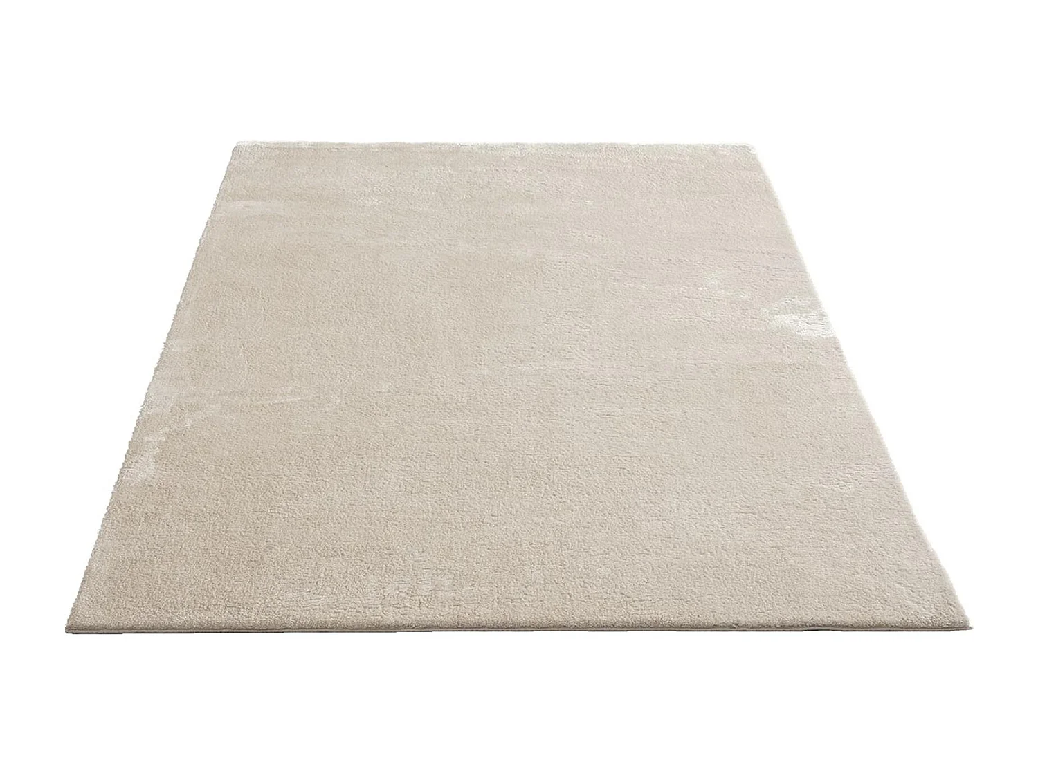 Tapis uni antidérapant lavable Beige - 300 x 400 cm - RELAX