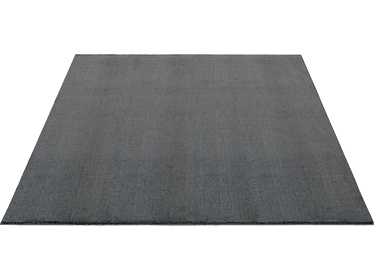 Tapis uni antidérapant lavable Anthracite - 200 x 280 cm - RELAX