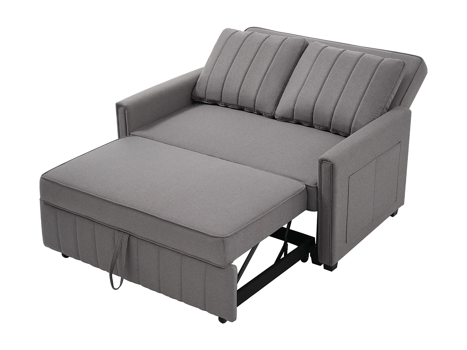 Divano letto multifunzionale 180x127 cm con schienale regolabile, ideale per piccoli spazi, pratico e confortevole, perfetto per camere da letto e case di studenti