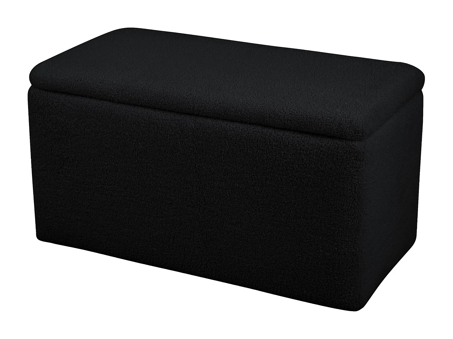 SITZBANK LEAF mit Stauraum Schwarz