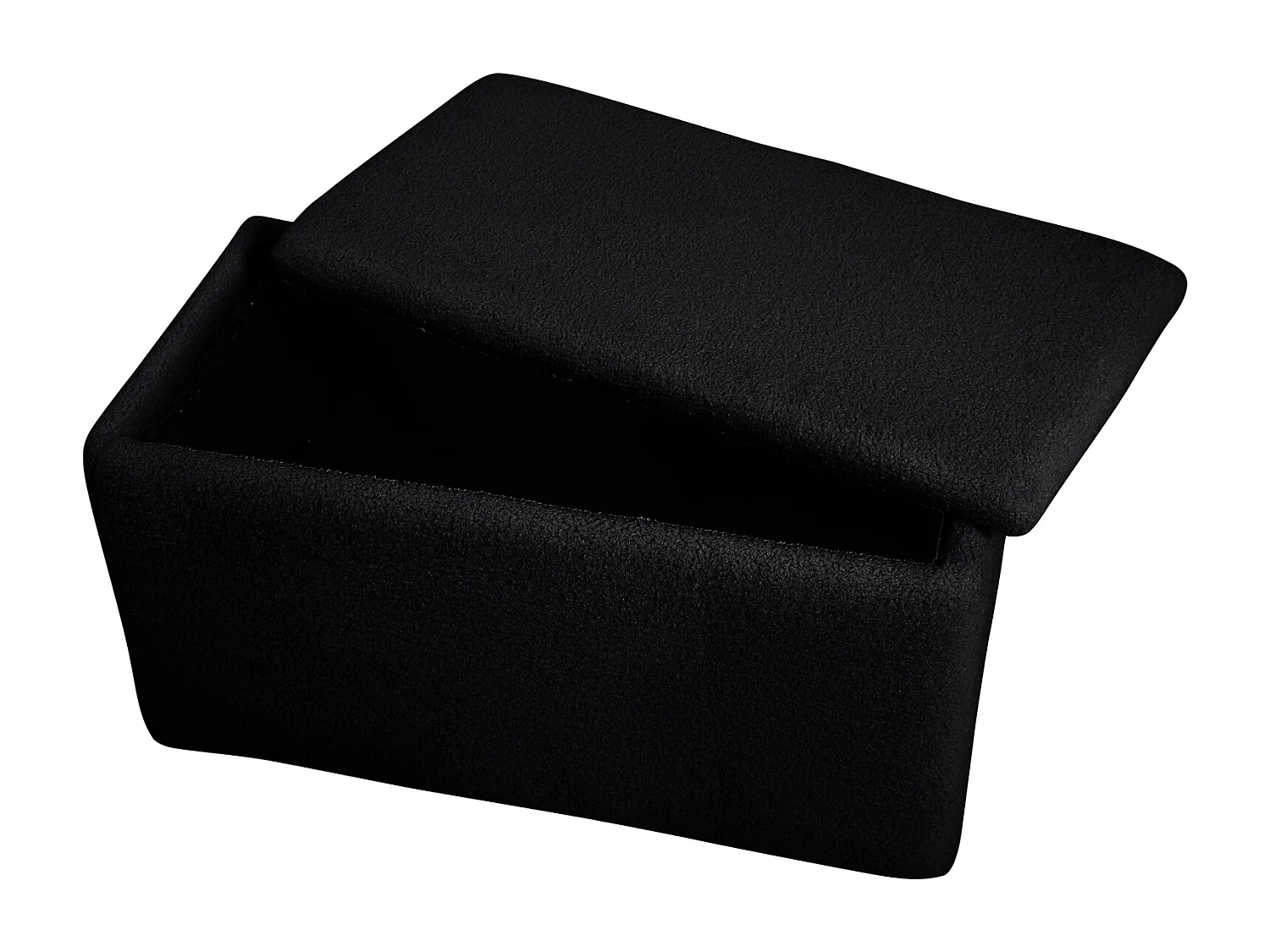 SITZBANK LEAF mit Stauraum Schwarz