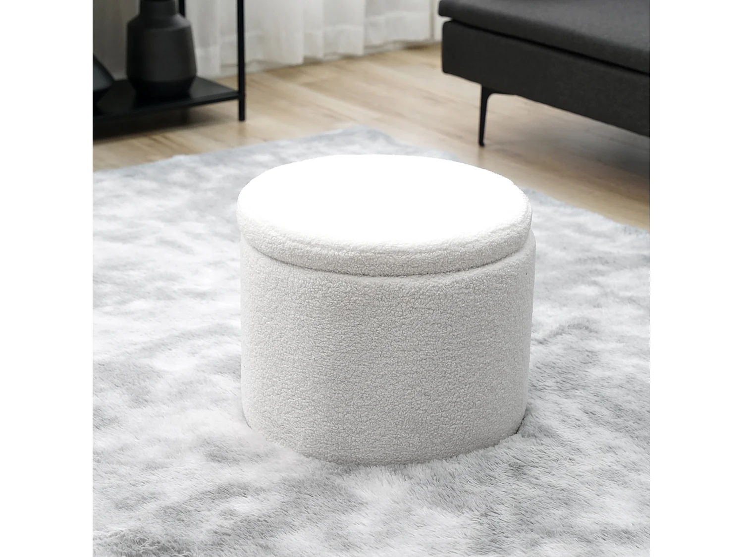 HOCKER AMBER Teddy Weiß