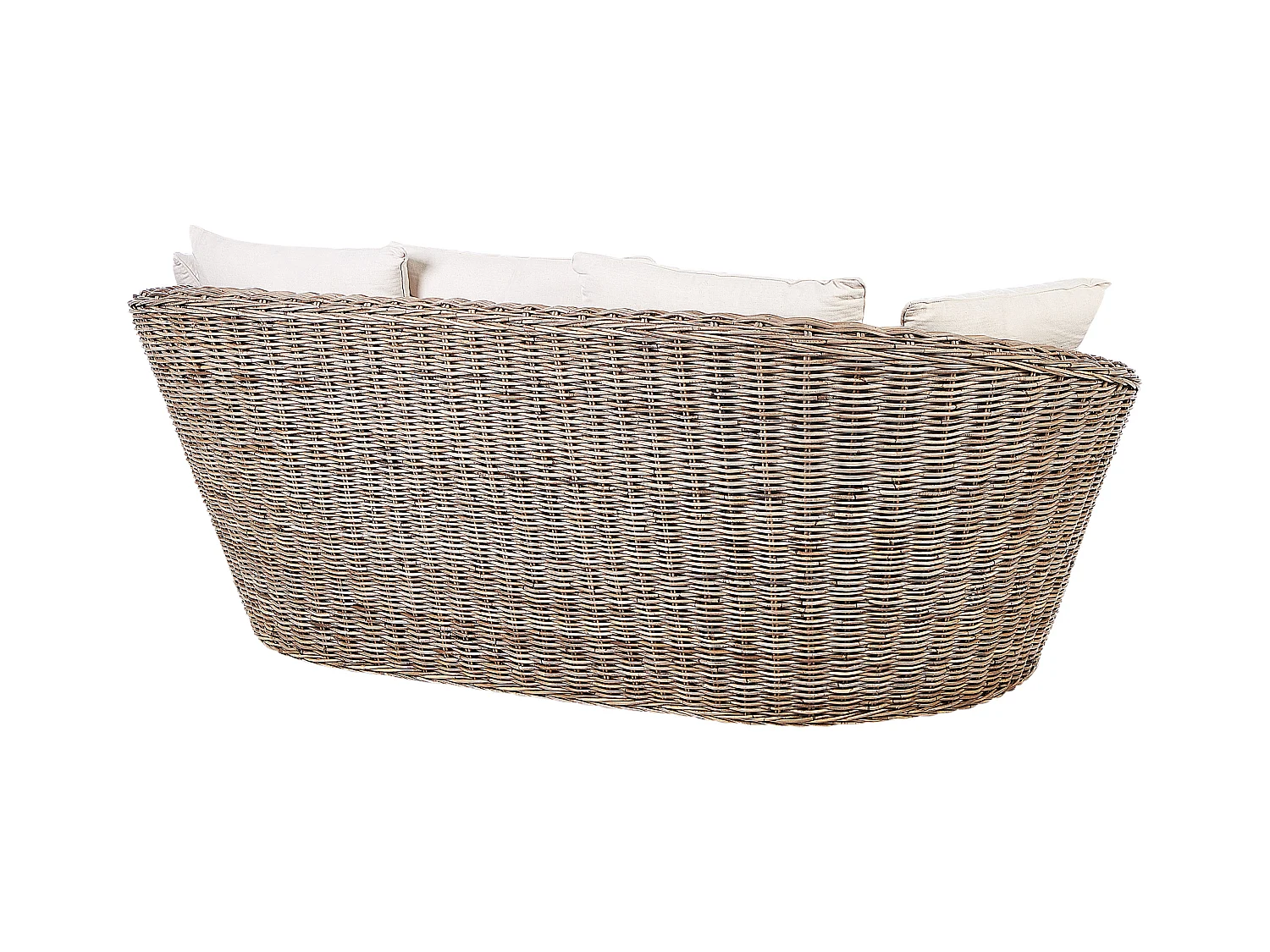 Lit de jardin CAVO Rotin Naturel